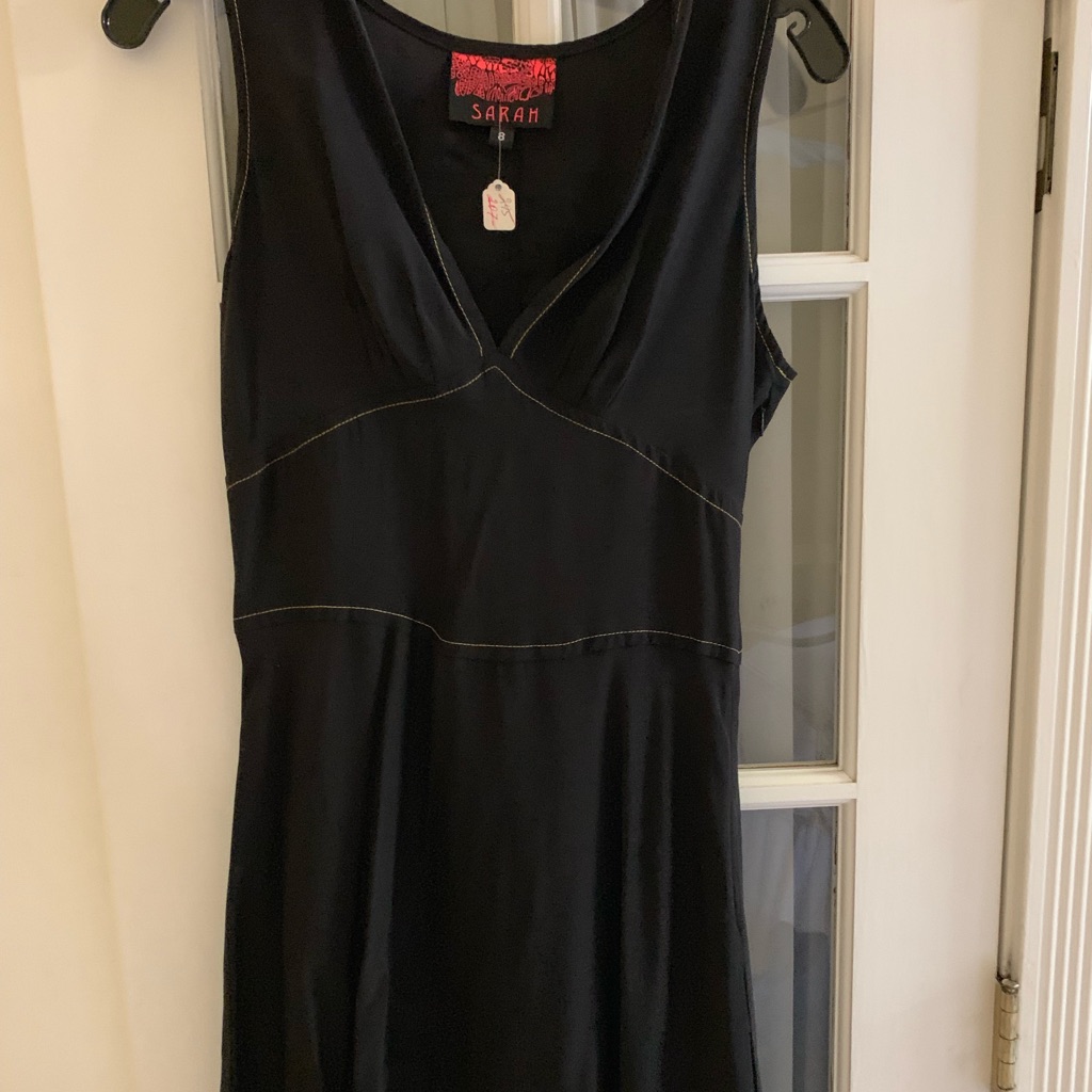Sarah Mini Nautical Back Dress